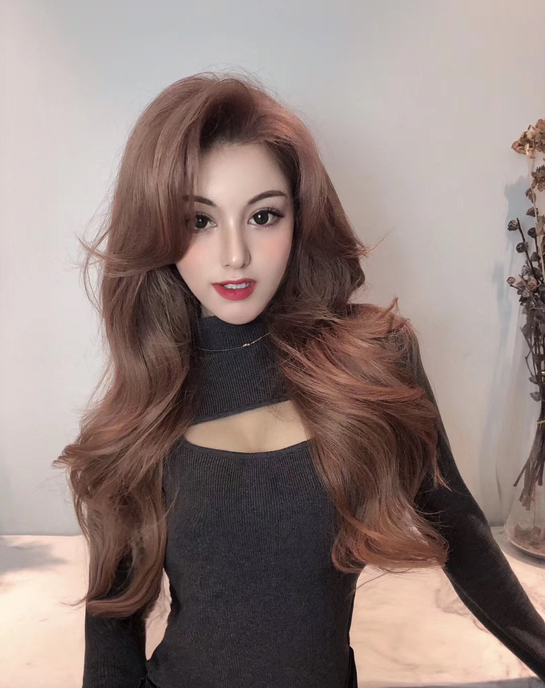 Caramel brown colour