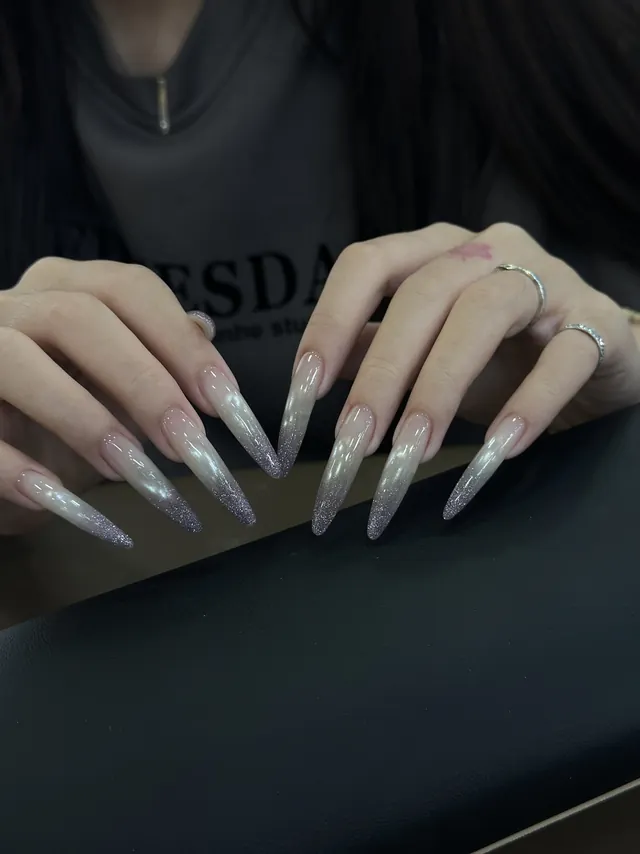 Luxury sculpted nail extensions