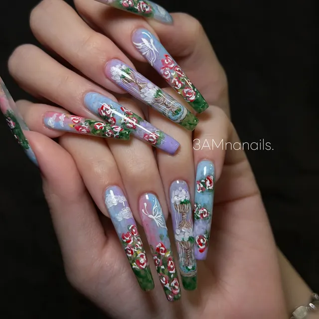 3D nail art