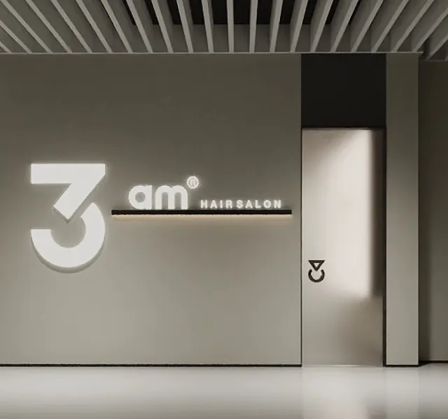 3AM Hair Salon shampoo area