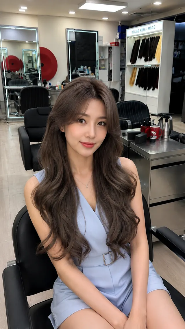3AM Hair Salon hair extension result