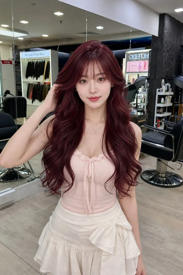 Light brown hair extensions