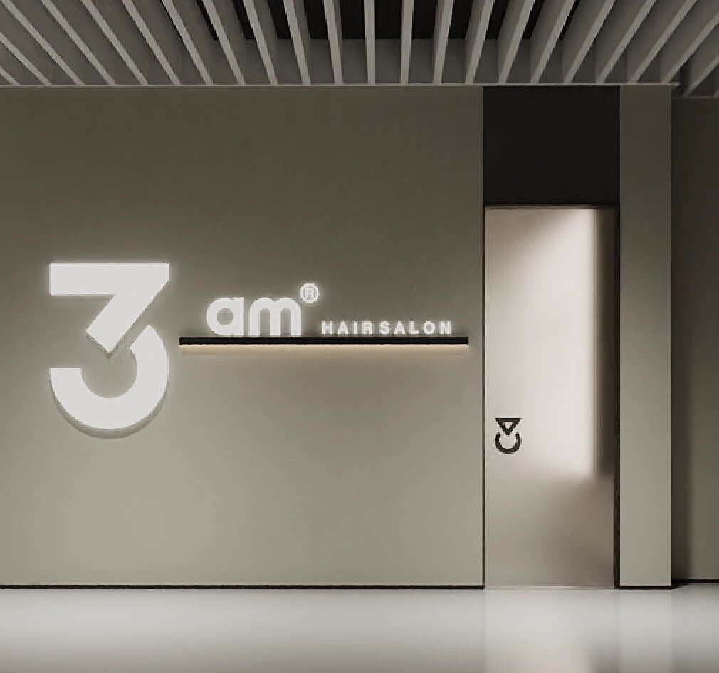 3AM Hair Salon shampoo area
