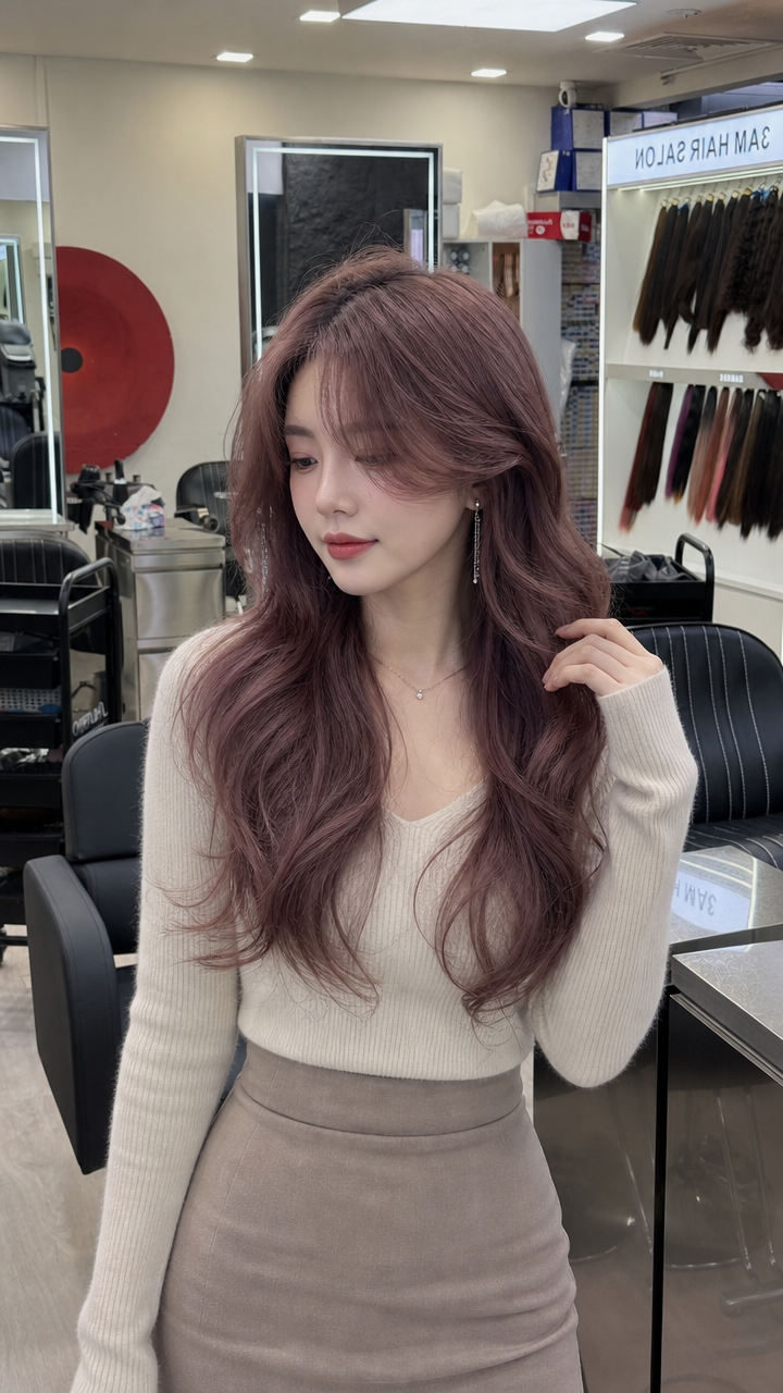 3AM Hair Salon colour design result