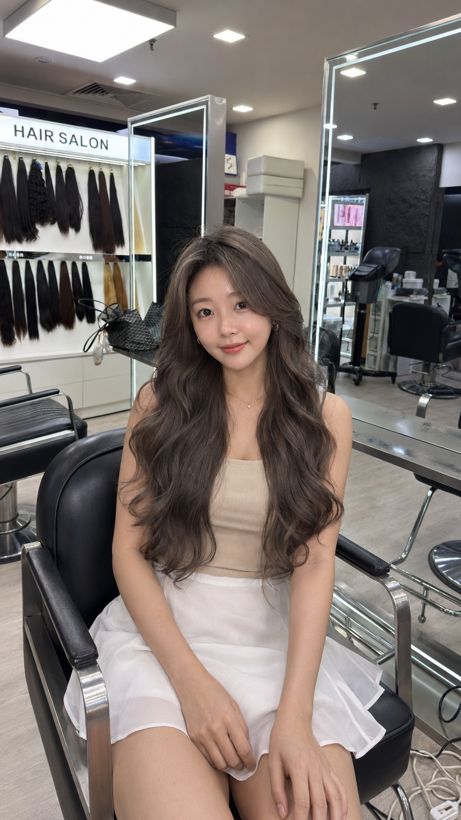 3AM Hair Salon colour design result