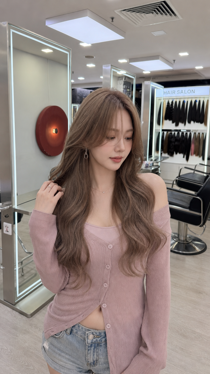 3AM Hair Salon hair extension result