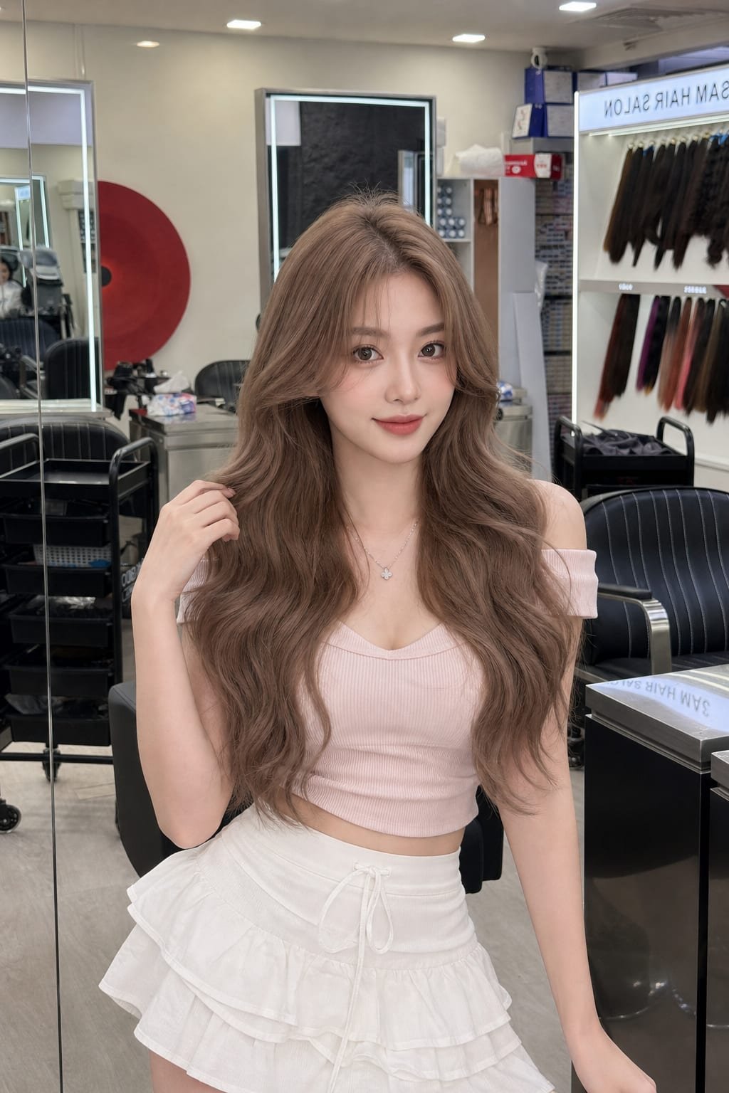 3AM Hair Salon hair extension result
