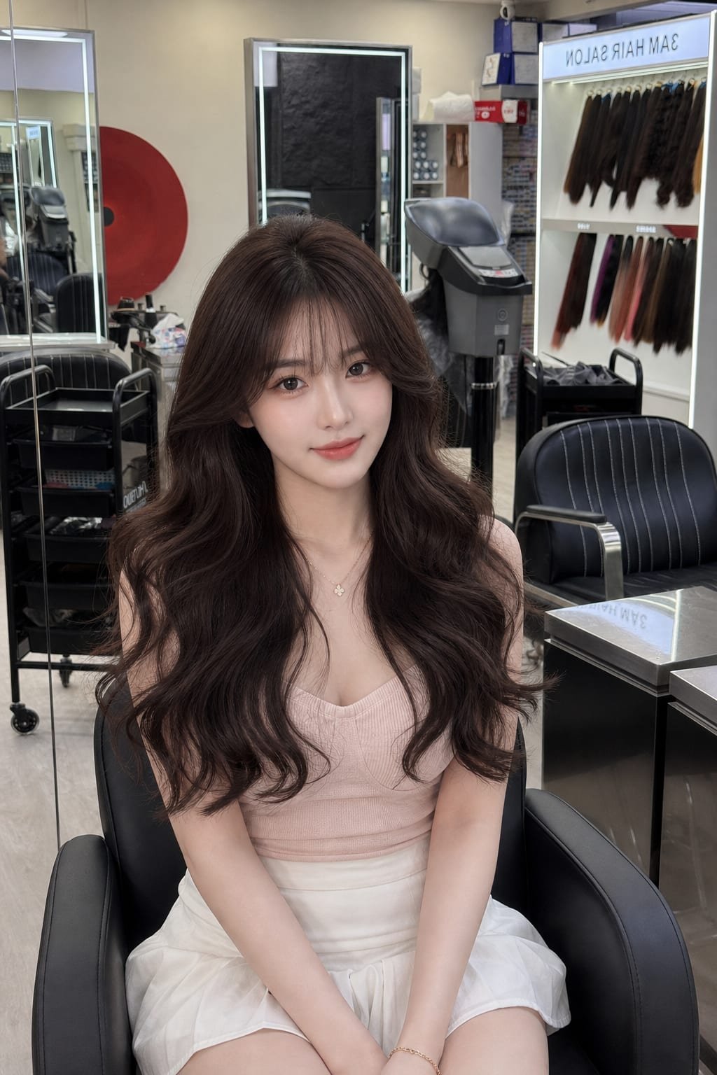 3AM Hair Salon hair extension result