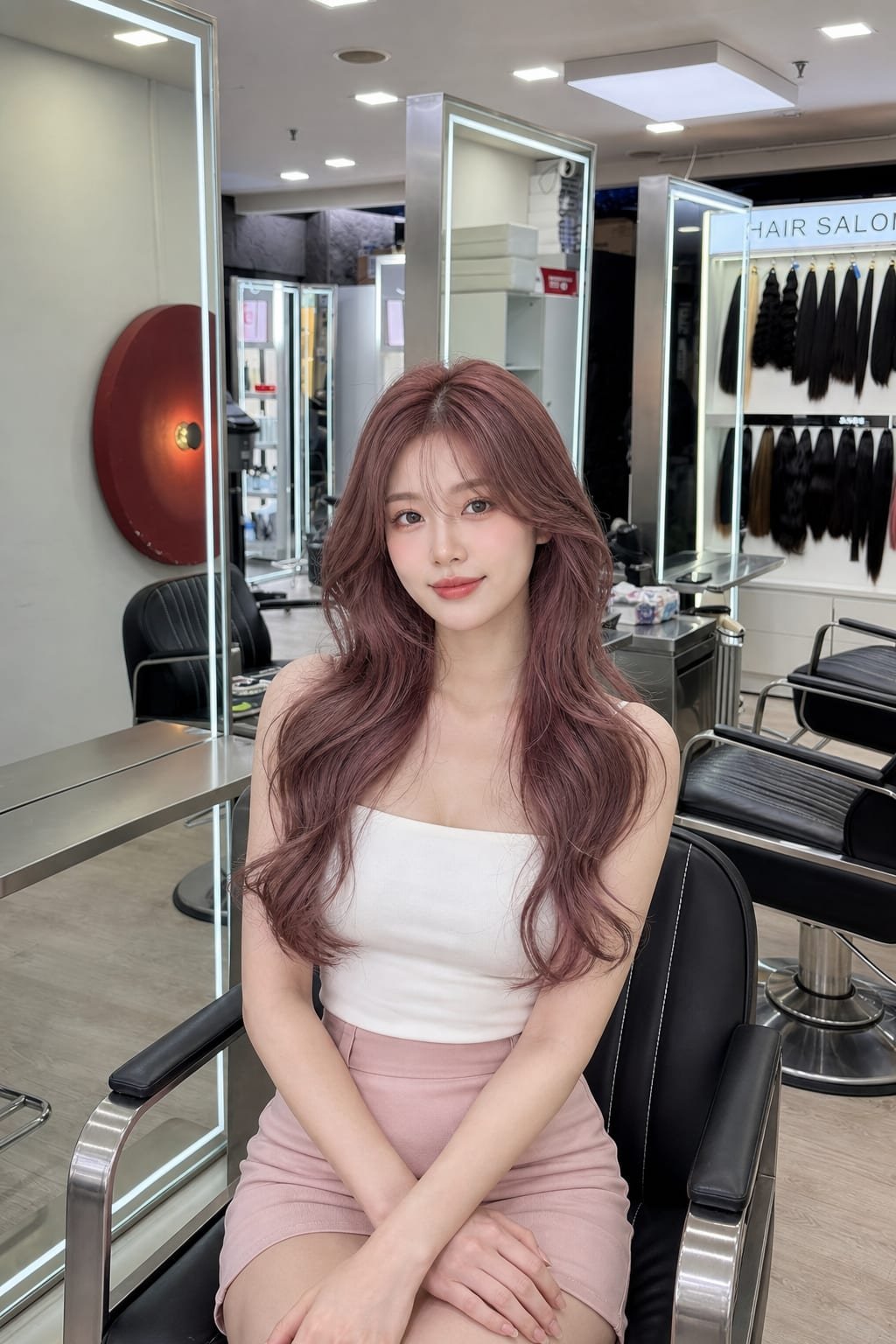 3AM Hair Salon hair extension result